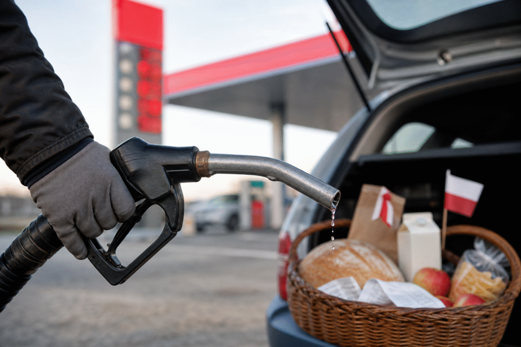 Inflacja w Polsce w kwietniu 2026 rośnie do 3,2 procent. Paliwa mocno drożeją