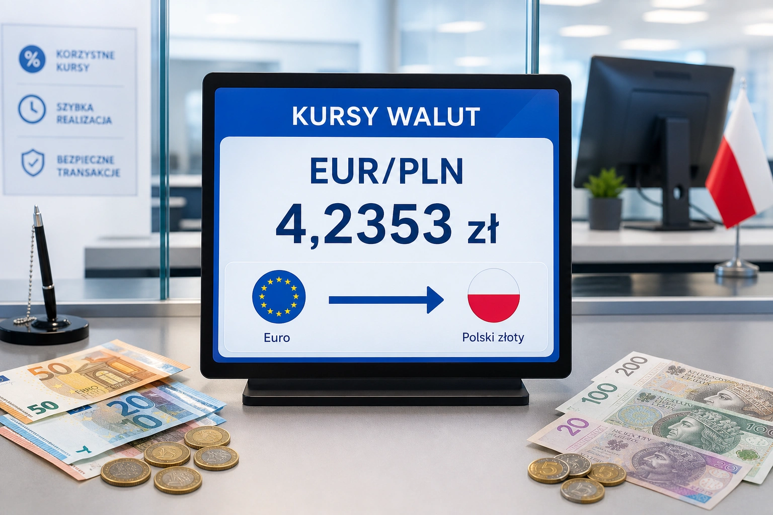 Napięcia na Bliskim Wschodzie rosną, ale kurs złotego stabilny wobec euro i dolara