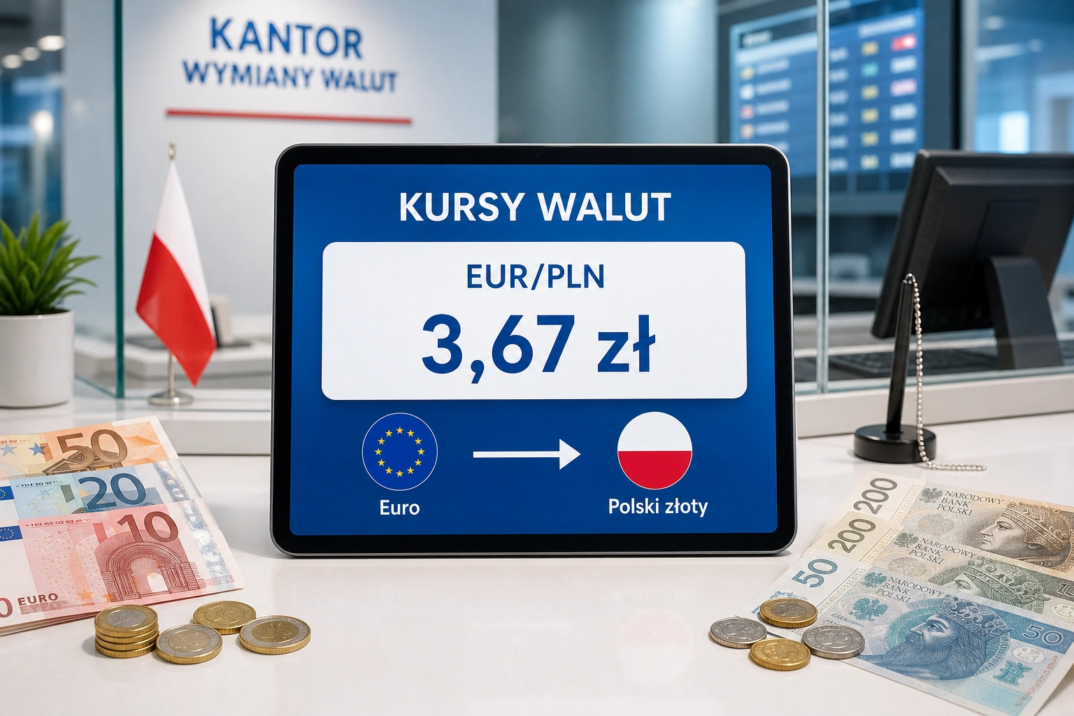 Курс доллара растет на фоне напряженности в Иране, евро стабильно по отношению к злотому
