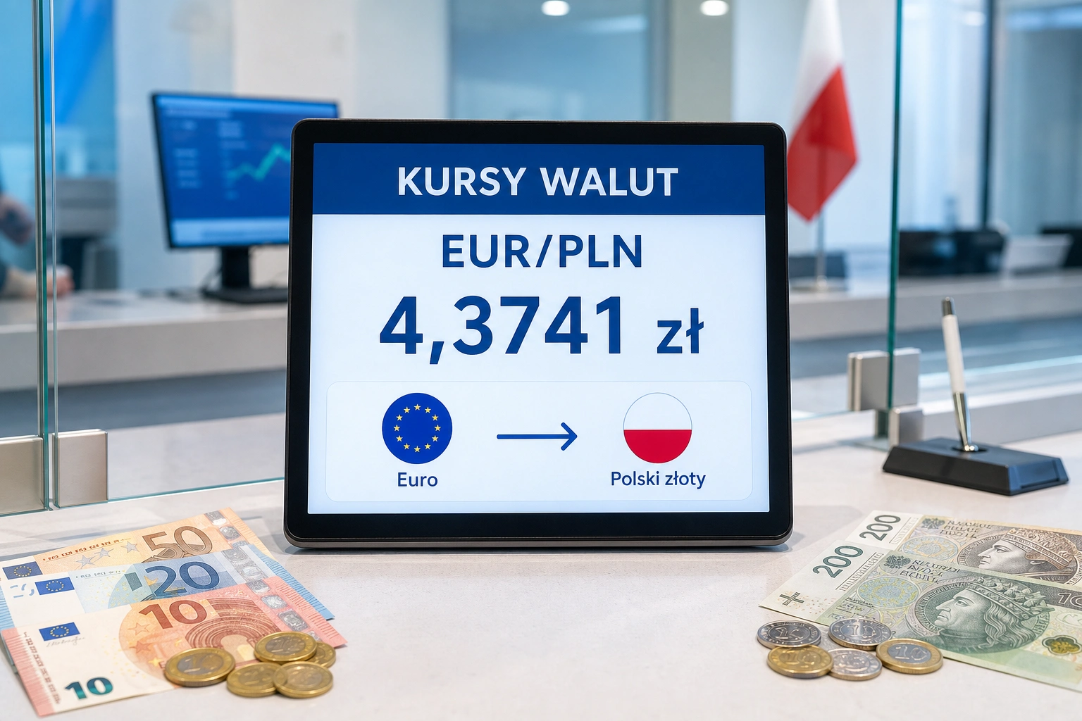 Dolar rośnie, a kurs euro stabilny przy cenie ropy poniżej 110 USD