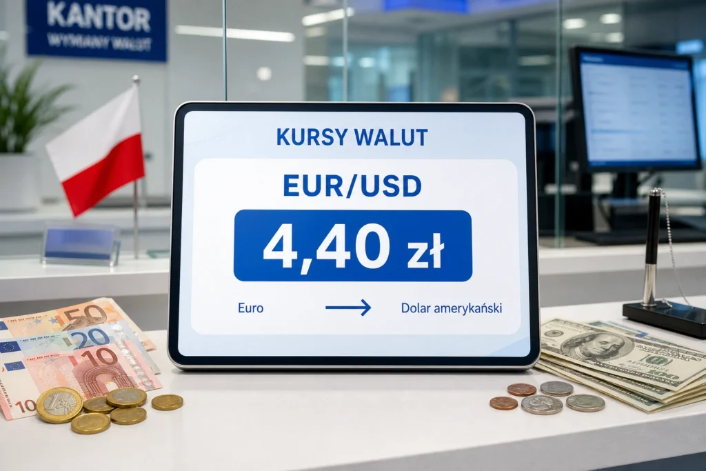Курс євро наближається до 4,40 zł. Злотий залишається ослабленим щодо основних валют