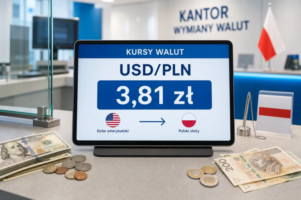 Долар дорожчає після підвищення ставок у США. Курс USD/PLN наближається до 3,81 zł