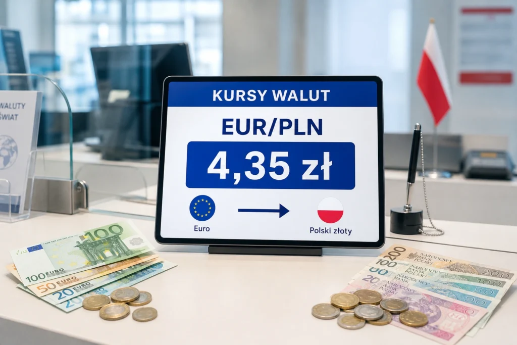 Евро выше 4,35 zł, несмотря на улучшение настроений на рынках