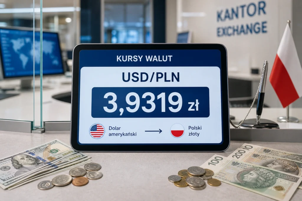 Dolar blisko 4 złotych. Funt najdroższy od dwóch lat wobec złotego